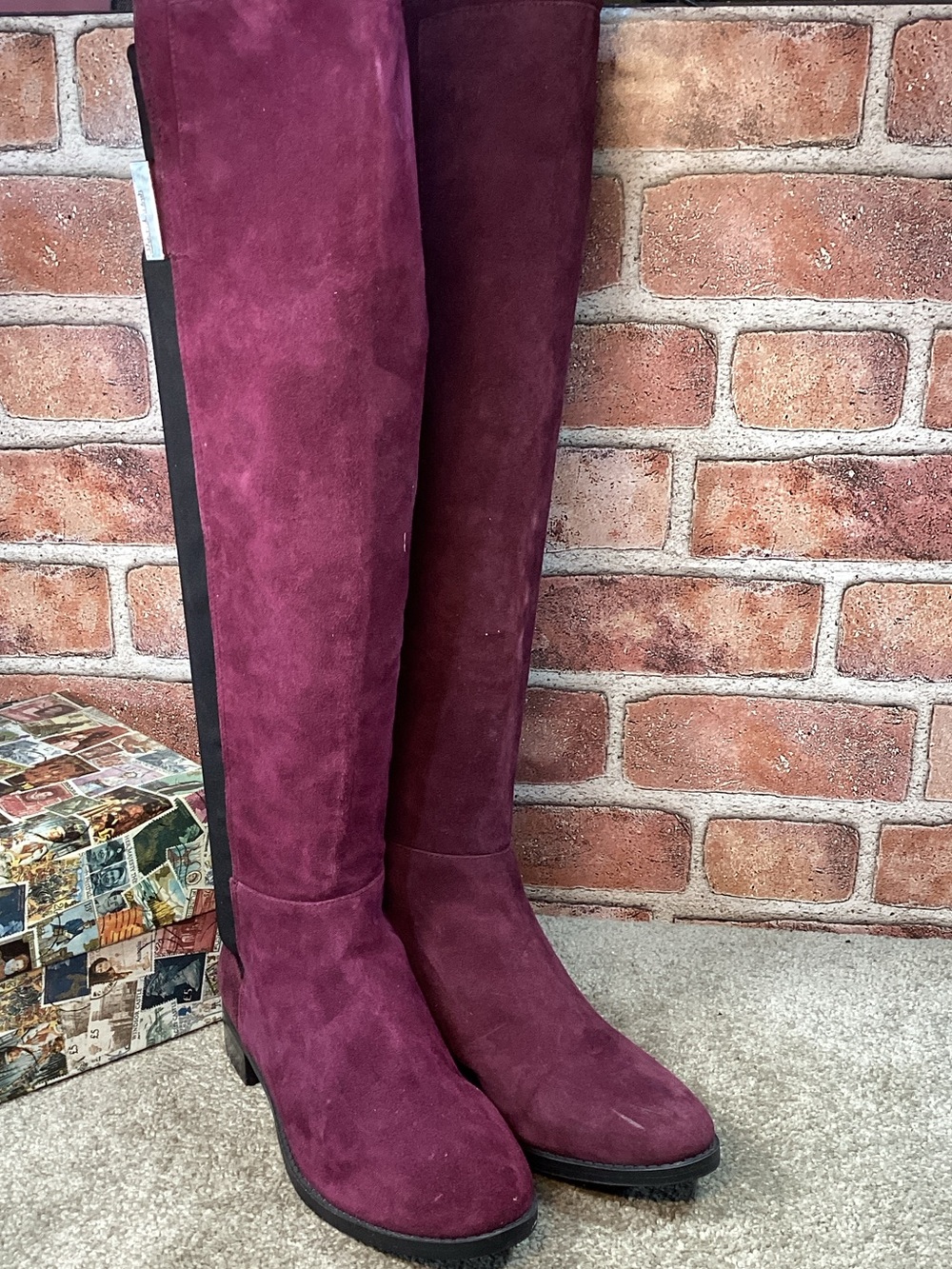 Vince Camuto Kellis womens Tall knee high boots size 6.5